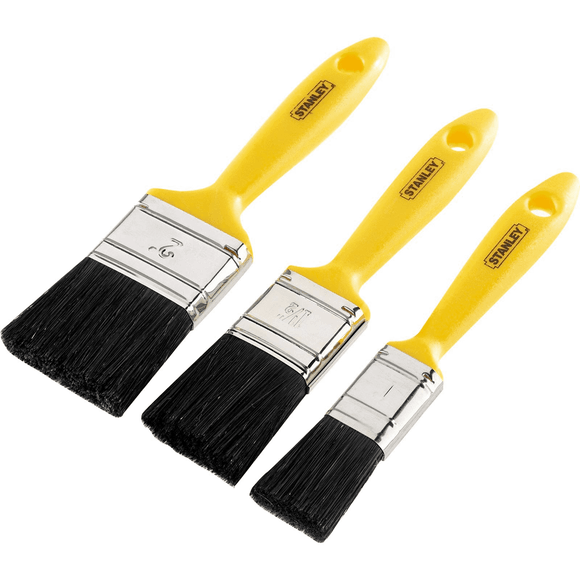 STANLEY SET OF 3 PAINT BRUSHES SET
