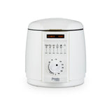PRESTO BY TOWER WHITE COMPACT 1L DEEP FRYER