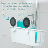 BELDRAY SUCTION CUP SHOWER BASKET