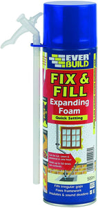EVERBUILD FIX & FILL EXPANDING FOAM 500ML