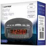 LLOYTRON AM/FM RADIO ALARM CLOCK