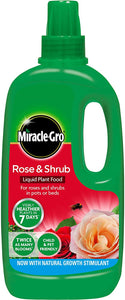 MIRACLE GRO ROSE AND SHRUB LIQUID PLANT FOOD 1L