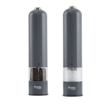 TOWER ONE-TOUCH GREY SALT AND PEPPER MILL