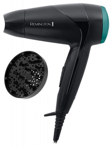REMINGTON ON THE GO TRAVEL HAIR DRYER WITH DIFFUSER