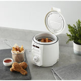 PRESTO BY TOWER WHITE COMPACT 1L DEEP FRYER
