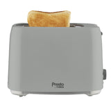 PRESTO BY TOWER 2 SLICE TOASTER WHITE OR GREY
