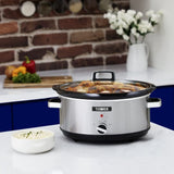 TOWER STAINLESS STEEL 5.5L SLOW COOKER