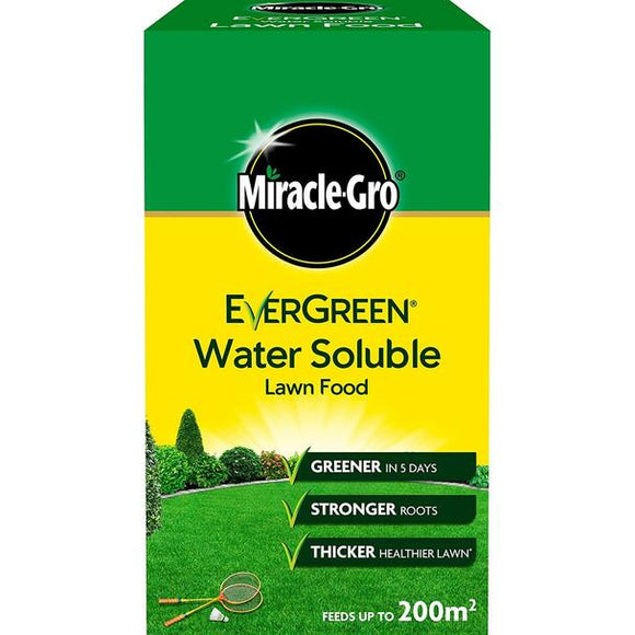 MIRACLE GRO 1KG EVERGREEN WATER SOLUBLE LAWN FOOD