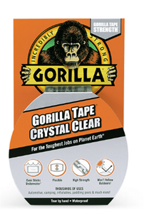 GORILLA CRYSTAL CLEAR TAPE 8.2M X 48MM