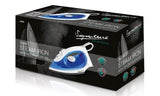 SIGNATURE BLUE STEAM IRON WITH TEFLON SOLEPLATE